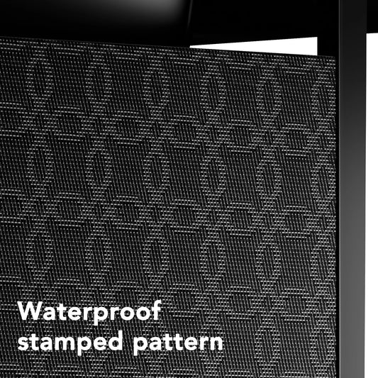 28" Gas Fire Pit Table for Outside 50000 BTU Propane Fire Pit with Lid and Lava Rocks