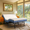 CHITOOMA Electric Adjustable Bed Frame Split King with Massage (3 Modes & 3 Intensities), Wireless Remote & APP Control, Zero Gravity, 4 Height Options, Under-Bed Nightlight, 3 Minutes Fast Assembly