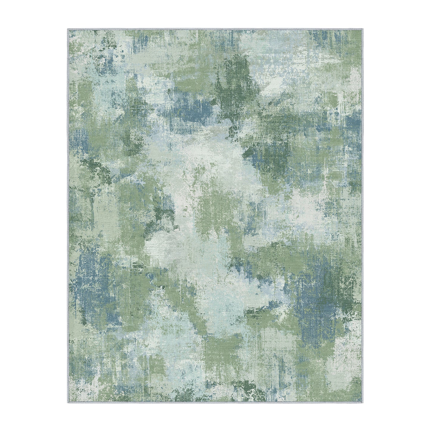 CHITOOMA 8'x10' Area Rugs for Living Room, Machine Washable Rugs for Bedroom Dining Room Dorm Office with Non-Slip Backing, Stain Resistant Non-Shed Carpet