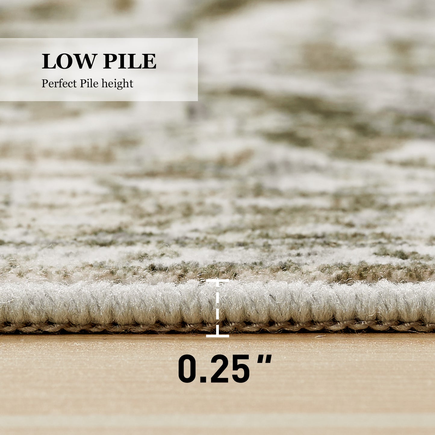CHITOOMA 2'x6' Boho Runner Rug for Hallway, Machine Washable Stain Resistant Non-Shed Carpet, Runner Rug with Non-Slip Backing for Kitchen, Entryway, Bedroom, Laundry, Bathroom