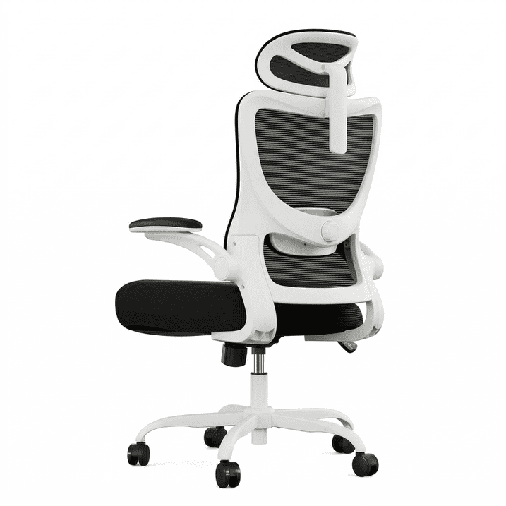BESTERGO High Back Ergonomic Office Chair with Adjustable Lumbar Support, 2D Headrest, 3D Armrests, Mesh Swivel Desk Chair with Wheels, 300 lbs Capacity
